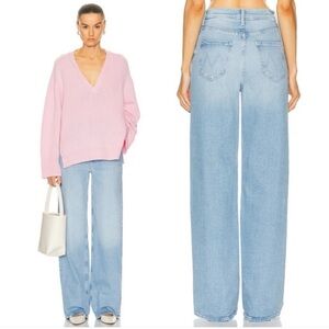 NWOT MOTHER High Waisted Spinner Zip Heel